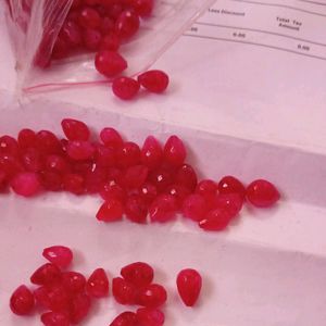 Natural Ruby Stone Drops 💧