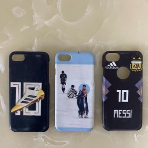 Iphone 7 and 8 Back Cover Messi Print