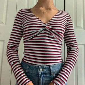 Hollister Striped Top