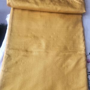 Devine Yellow Gold Colour Vichitra Silk With Blous