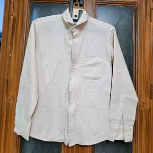 Mens Shirt Off White Colour