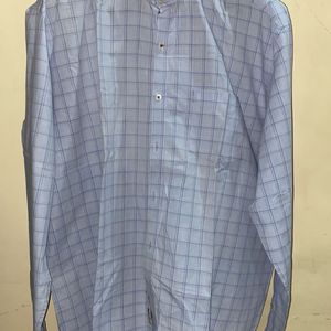 Men Checked Cotton Formal Shirt