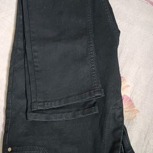 Black Jeans For Women XL Size Stretchable