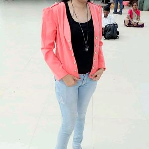 Pink Colour Jacket