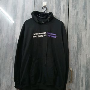 Black Oversize Hoodie