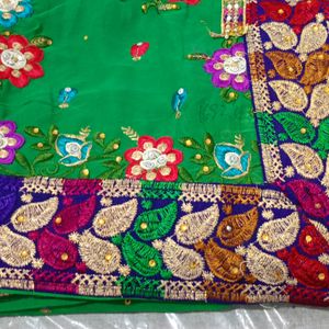 Women Wedding And Festival Saree