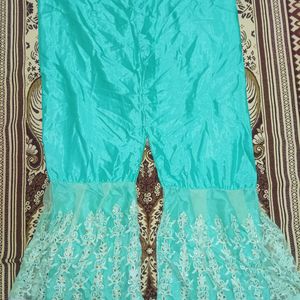 Embroidered Kurti+Salwar+Dupatta