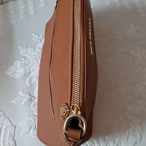 Lino Perros Sling Bag Tan Colour