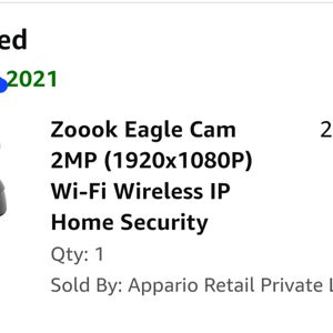 Zook Eagle Smart Home Camera