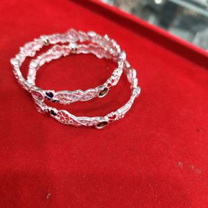 Pure Silver Bangles For Women