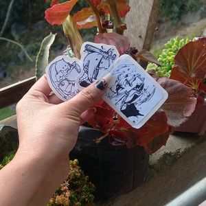 Anime/Manga Stickers For Phonecase 3Pcs