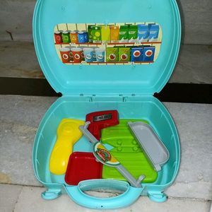 Supermarket Play Suitcase Toy (Multicolor)