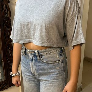 Oversized Crop Top