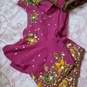 Silk Cotton|Hand Work|Saari