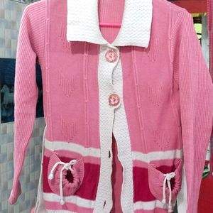 Combo Of Pink & Black Colour Glosy Sweater