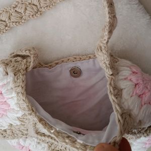 Handmade Crochet Sling Bag.