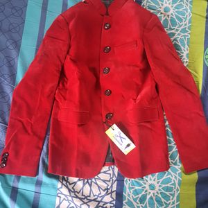 Velvet Blazer For 8 To 10 Yrs Boys Not Even Used