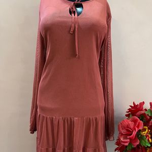 Pumpkin Orange Dress