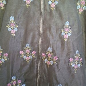 Grey Anarkali Kurta