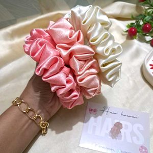 Combo Satin Scrunchies