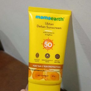 Mama Earth Sunscreen