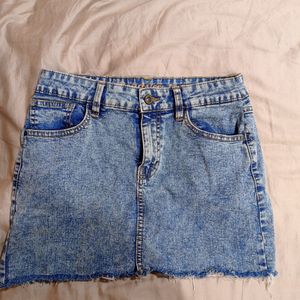 Y2k Denim Mini Skirt