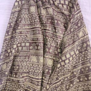 Brown Skirt For Lehenga -Festive , Traditional Wea