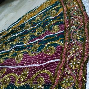 ❤️Heavy Beautiful Ethnic Bandhni Lehenga (Like New