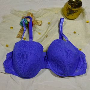 Blue 🔵 Pluse Size Bra