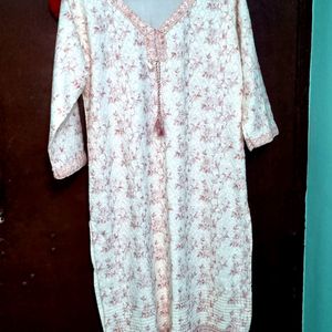 Lucknow chikan kurti