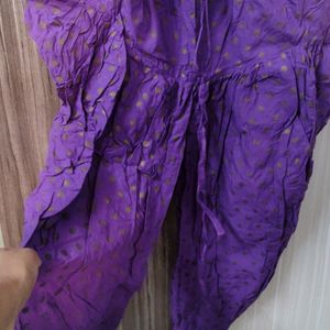 Purple Salwaar Pant