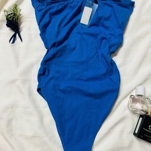 Blue Tube Bodysuit