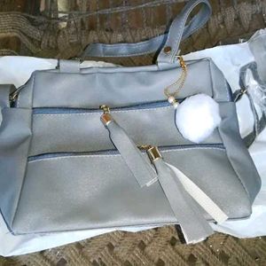 Grey Sling Bag 👜