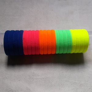 20PCS Elastic Hair Ties, Seamless Rubber Bands.