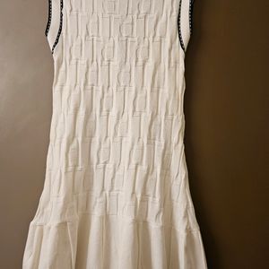 White Korean Style Dress