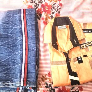 Jeans Shirt Set