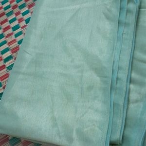 Plain Tissue Saree