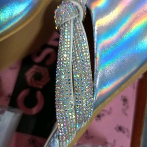 Multi Shine With Beautiful Diamond Heels