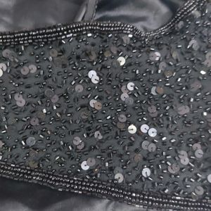 Sexy Sequins Crop Top Cum Bustier