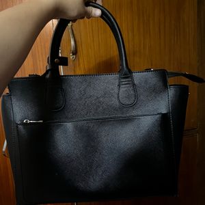 Zara Black Tote Bag