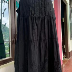 Black Sleeveless Mini Dress 🎀