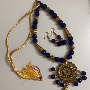 Necklace Set Blue