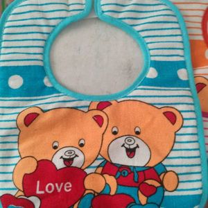 New Premium Quality 3 Baby Bibs