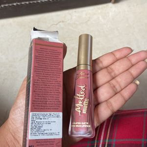 Too Faced Liquid Lipstick— Poppin Corks