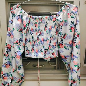 Crop Top Floral