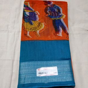 Kalamkari Cotton Saree