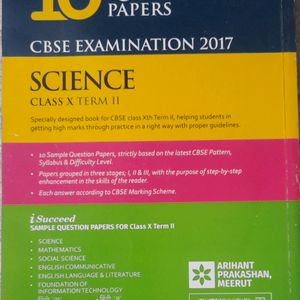 Class 10th Science 10 Sample Papers