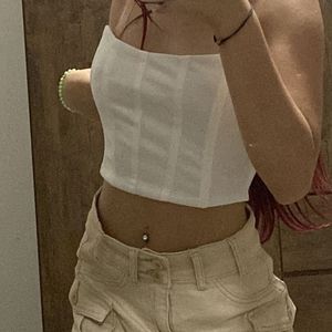 Urbanic White Tube Top