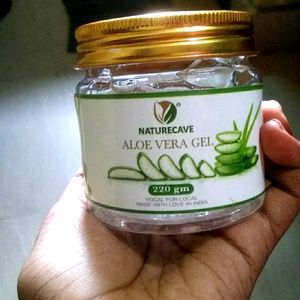 Nature Cave Transperant Aloevera Gel(Used)