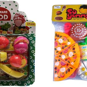 Combo Of Fruit And Pizza Set